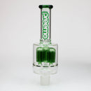 preemo - Triple Tree Perc Top [P046-T] Glass Bong preemo Green