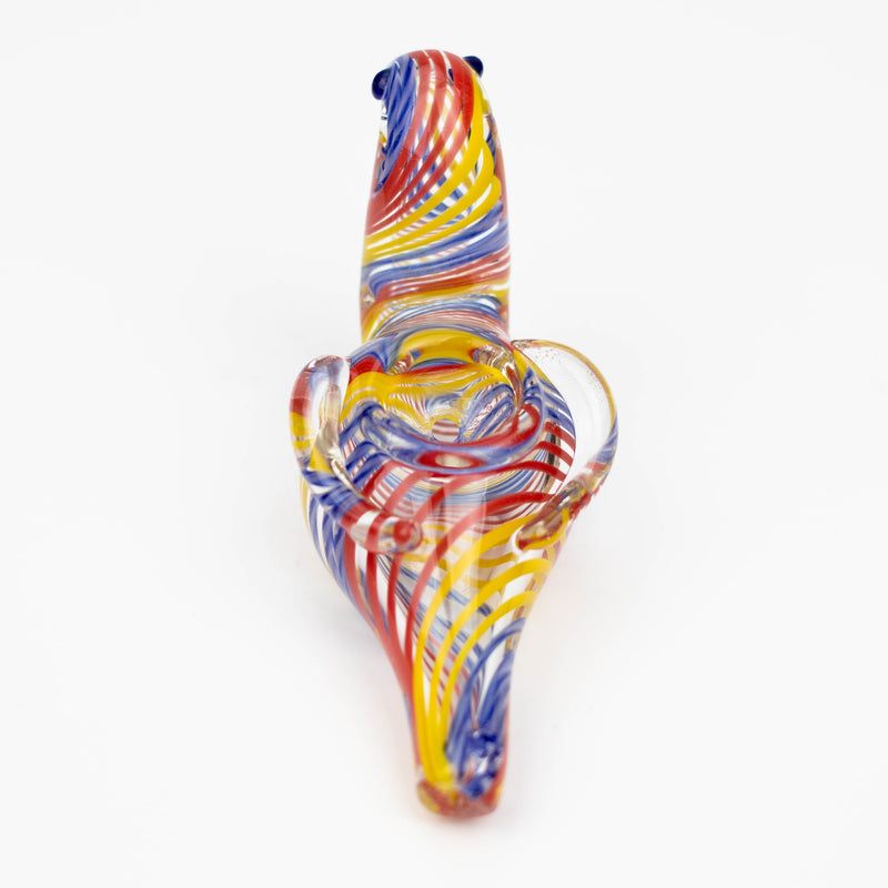 5" Duck glass hand pipe Glass Pipe ONE