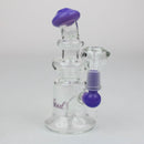 6" SOUL Glass mini bong [S2074] Glass Bong Canadian Distributor Milk Purple