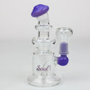 6" SOUL Glass mini bong [S2074] Glass Bong Canadian Distributor