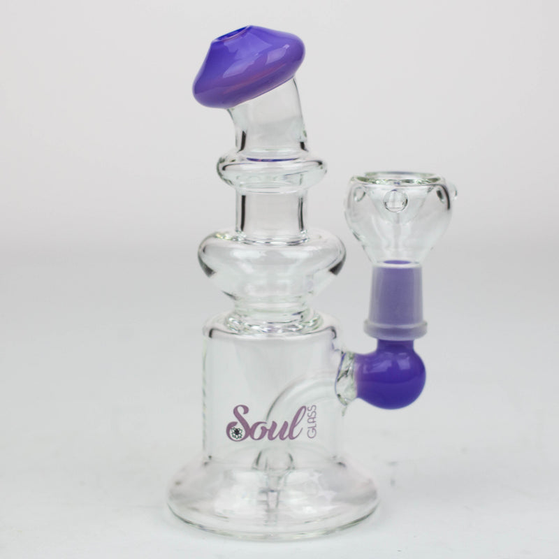 O 6" SOUL Glass mini bong [S2074]