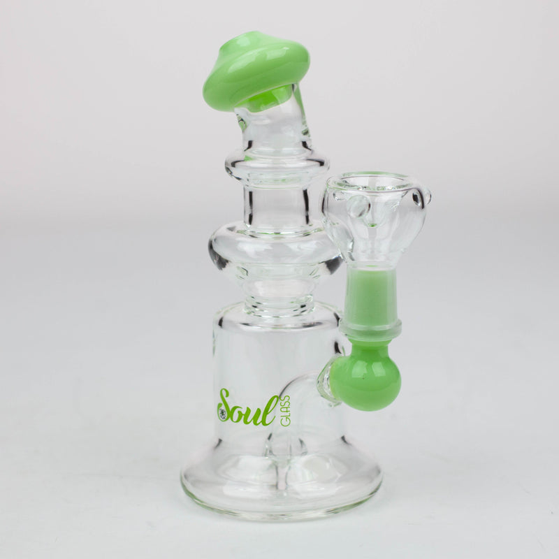 O 6" SOUL Glass mini bong [S2074]