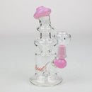 6" SOUL Glass mini bong [S2074] Glass Bong Canadian Distributor Milk Pink