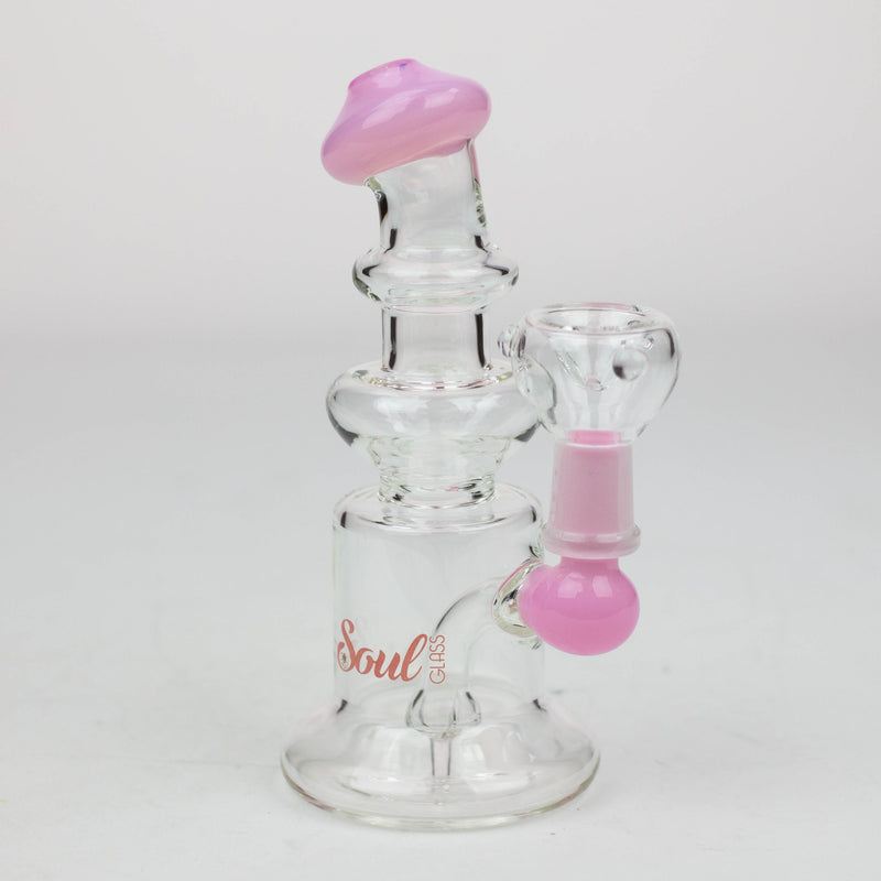 O 6" SOUL Glass mini bong [S2074]