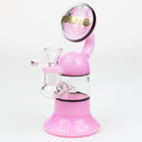 preemo - 7 inch Disc Top Bubbler [P063] Glass Bong preemo Pink