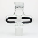 preemo - 6 inch Double Sided Inline Perc Middle [P009] Ashcatcher · Percolator · Filter · Mouthpiece preemo Black