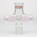 preemo - 6 inch Double Sided Inline Perc Middle [P009] Ashcatcher · Percolator · Filter · Mouthpiece preemo Pink