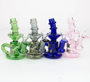 NG- 5 inch Mini Recycler [XY573] Glass Bong High-End Brands Glass