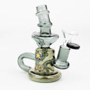 NG- 5 inch Mini Recycler [XY573] Glass Bong High-End Brands Glass Black