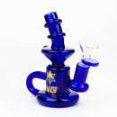 NG- 5 inch Mini Recycler [XY573] Glass Bong High-End Brands Glass Violet