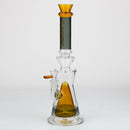 preemo - 13.5 inch Solid Cone Perc Bong [P080] Glass Bong preemo Yellow