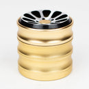 NG - 4-Piece Petal Top Grinder [CN5670] Regular Grinder High-End Brands Glass Gold (Champaign Dole)