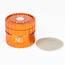 NG - 4-Piece Chain & Gear Grinder [JC9001] Regular Grinder High-End Brands Glass