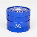 NG - 4-Piece Chain & Gear Grinder [JC9001] Regular Grinder High-End Brands Glass Blue
