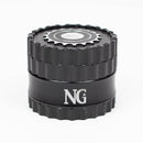 NG - 4-Piece Chain & Gear Grinder [JC9001] Regular Grinder High-End Brands Glass Black