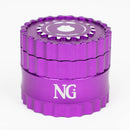 NG - 4-Piece Chain & Gear Grinder [JC9001] Regular Grinder High-End Brands Glass Purple