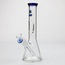 NG-10.5 inch Elbow Ice Pinch Beaker [XY571] Glass Bong High-End Brands Glass Blue