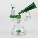 NG-6.5 inch Megaphone Showerhead Bubbler [BX1211] Glass Bong High-End Brands Glass