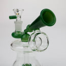 NG-6.5 inch Megaphone Showerhead Bubbler [BX1211] Glass Bong High-End Brands Glass