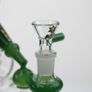 NG-6.5 inch Megaphone Showerhead Bubbler [BX1211] Glass Bong High-End Brands Glass