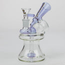 NG-6.5 inch Megaphone Showerhead Bubbler [BX1211] Glass Bong High-End Brands Glass Purple