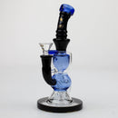 NG-8 inch Showerhead Incycler [BX1214] Glass Bong High-End Brands Glass Light Blue