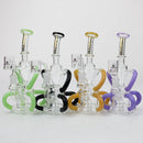 preemo - 8 inch 6-Arm Recycler Rig [P032] Glass Rig preemo