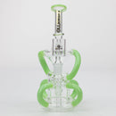preemo - 8 inch 6-Arm Recycler Rig [P032] Glass Rig preemo