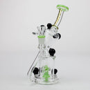 preemo - 9 inch Bauble Recycler [P033] Glass Bong preemo M-Green