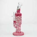 NG-10 inch Electroformed Rig [YN1161] Glass Rig High-End Brands Glass Red