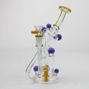 preemo - 9 inch Bauble Recycler [P033] Glass Bong preemo Topaz
