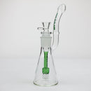 NG-11 inch 6-Arm Stem Bubbler [YN1162] Glass Bong High-End Brands Glass Green