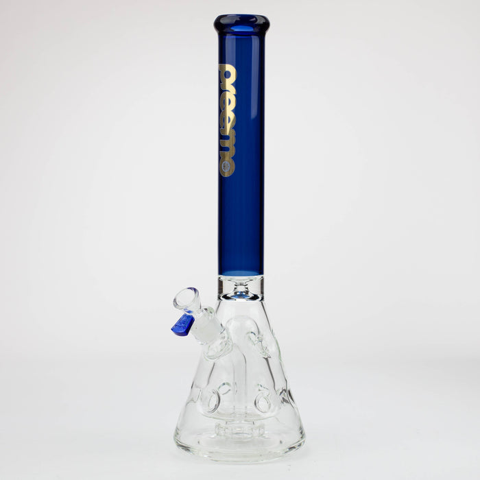 Preemo 18 inch Showerhead Swiss Perc Beaker Glass Bong in colour options
