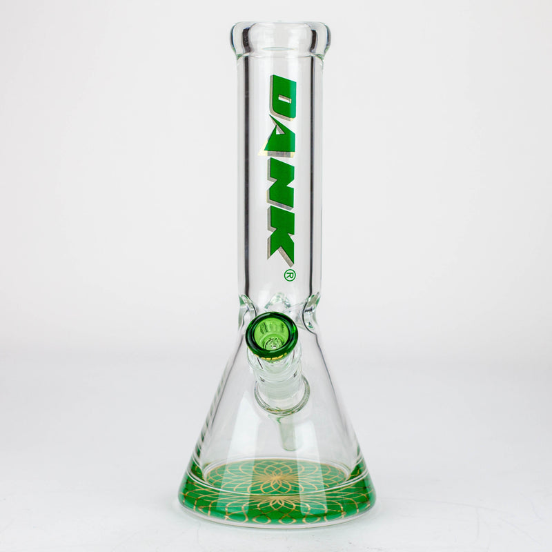 O 12" DANK 7 mm Thick beaker bong with thick base
