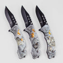 TheBoneEdge 8″ Wildlife Folding Knife Stainless Steel [1325X] Folding Knife Canadian Distributor