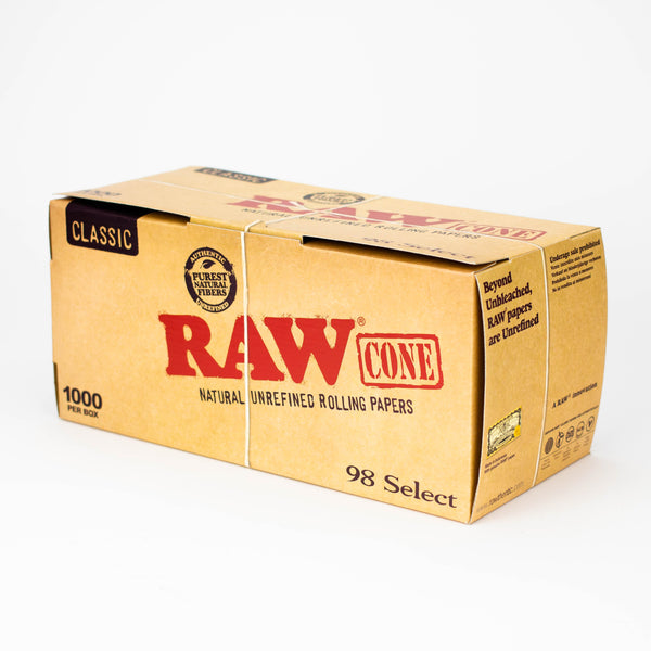 O RAW Classic 98 Select pre-rolled cone 1000 counts