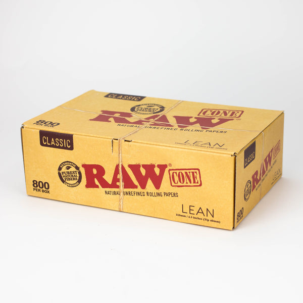 O RAW Classic Lean 800 pre-rolled Cones