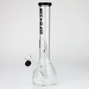 NG-13 inch RoundBase Beaker with Elbow [YN1132] Glass Bong High-End Brands Glass BLACK