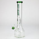 NG-13 inch RoundBase Beaker with Elbow [YN1132] Glass Bong High-End Brands Glass GREEN