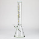 NG-18 inch 9mm Beaker [GX006A-9] Glass Bong High-End Brands Glass WHITE