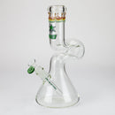 NG-12 inch Zig-zag Beaker [G1105] Glass Bong High-End Brands Glass GREEN