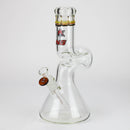 NG-12 inch Zig-zag Beaker [G1105] Glass Bong High-End Brands Glass RED