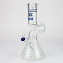 NG-12 inch Zig-zag Beaker [G1105] Glass Bong High-End Brands Glass BLUE