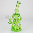 preemo - 10 inch 4-Arm Recycler [P034] Glass Rig preemo NEO GREEN