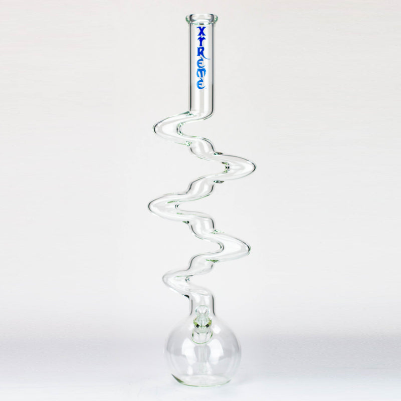 O 28" Xtream Kink Zong 7 mm glass water bong [XTR-Z016]