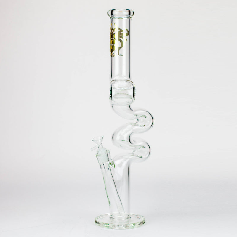 O 20" Xtream Kink Zong 7 mm glass water bong [XTR-Z022]