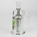 Xtreme - 5" Glass Bong Tree arms diffuser Ashcatcher [XTR-Z041] Ashcatcher · Percolator · Filter · Mouthpiece Canadian Distributor