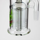 Xtreme - 5" Glass Bong Tree arms diffuser Ashcatcher [XTR-Z041] Ashcatcher · Percolator · Filter · Mouthpiece Canadian Distributor