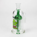 Xtreme - 5" Glass Bong Tree arms diffuser Ashcatcher [XTR-Z041] Ashcatcher · Percolator · Filter · Mouthpiece Canadian Distributor Green