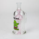 Xtreme - 5" Glass Bong Tree arms diffuser Ashcatcher [XTR-Z041] Ashcatcher · Percolator · Filter · Mouthpiece Canadian Distributor Pink